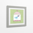 Patchwork Birdcage Ii - June Erica Vess | Cuadro decorativo de Canvas Lab