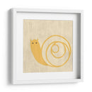 Los Mejores Amigos - Caracol - Chariklia Zarris | Cuadro decorativo de Canvas Lab