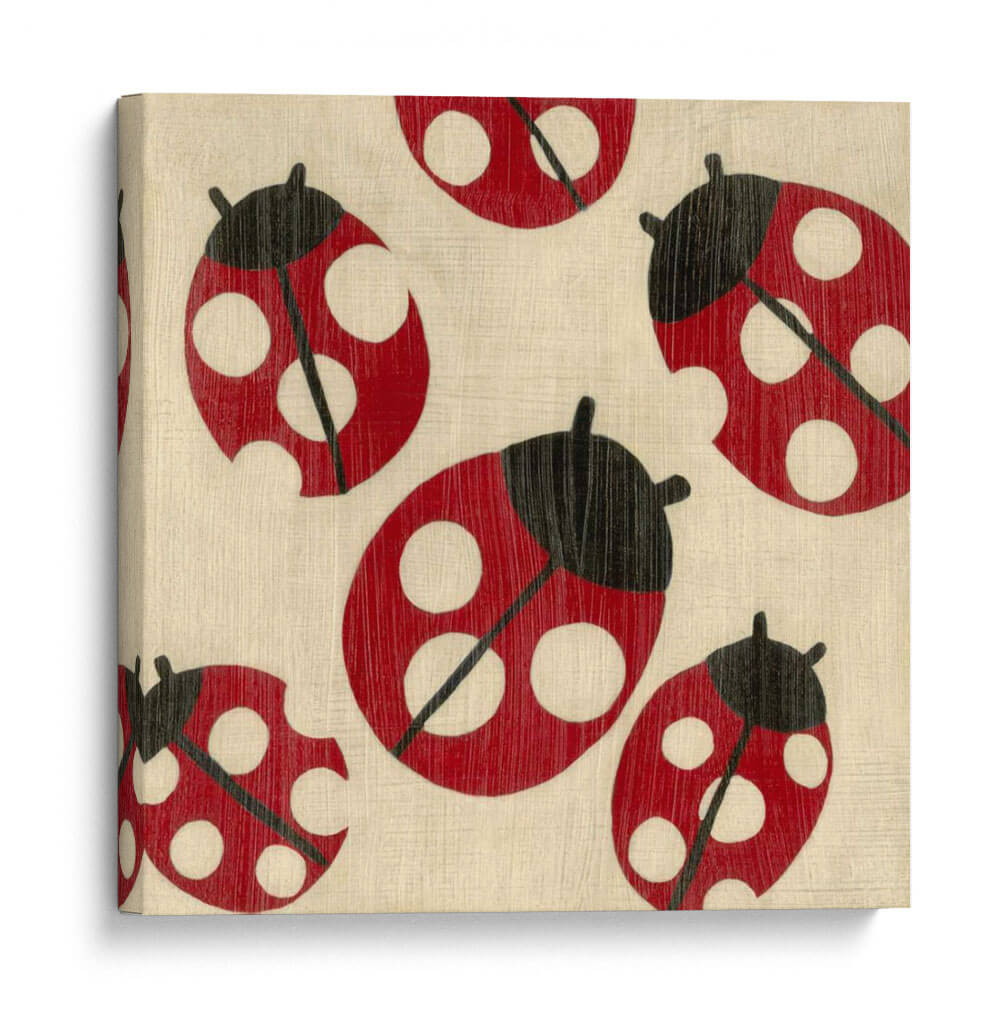 Los Mejores Amigos - Ladybugs - Chariklia Zarris | Cuadro decorativo de Canvas Lab
