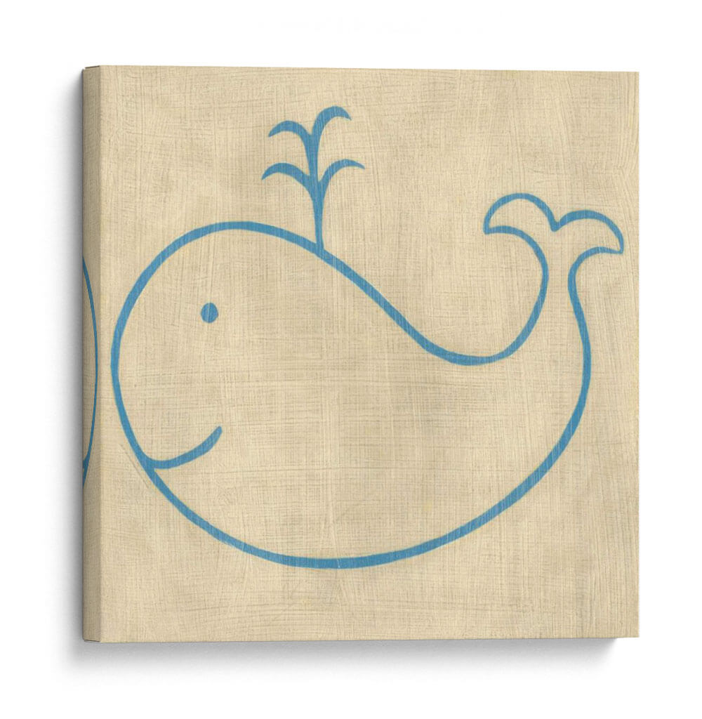 Mejores Amigos - Ballena - Chariklia Zarris | Cuadro decorativo de Canvas Lab
