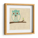 Mejores Amigos - Búho - Chariklia Zarris | Cuadro decorativo de Canvas Lab