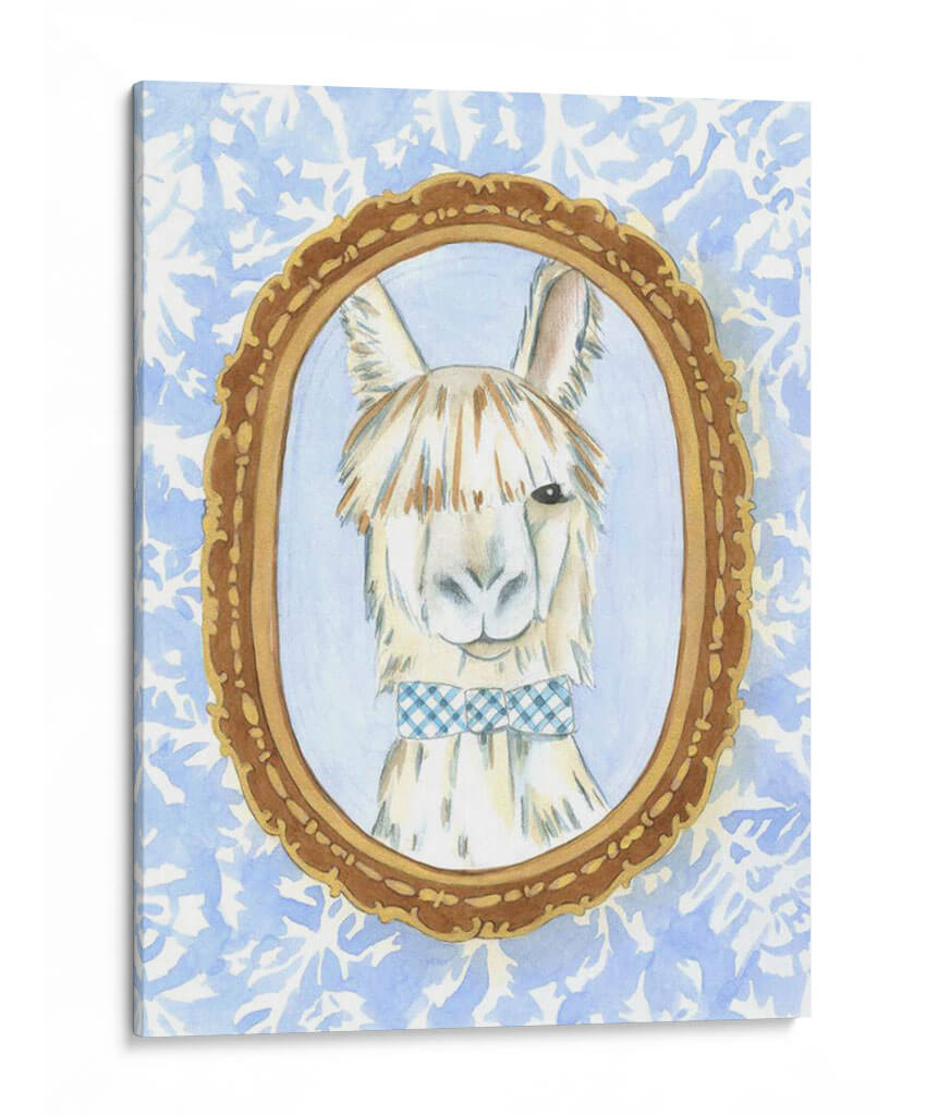 Maestros Mascotas - Llama - Chariklia Zarris | Cuadro decorativo de Canvas Lab