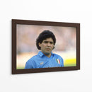 Maradona en el Napoli | Cuadro decorativo de Canvas Lab