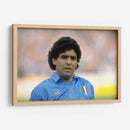 Maradona en el Napoli | Cuadro decorativo de Canvas Lab