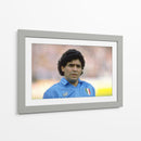 Maradona en el Napoli | Cuadro decorativo de Canvas Lab