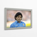 Maradona en el Napoli | Cuadro decorativo de Canvas Lab