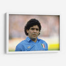 Maradona en el Napoli | Cuadro decorativo de Canvas Lab