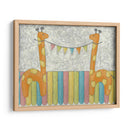 Jirafas De Carnaval - Chariklia Zarris | Cuadro decorativo de Canvas Lab