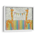 Jirafas De Carnaval - Chariklia Zarris | Cuadro decorativo de Canvas Lab