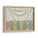 Elefantes De Carnaval - Chariklia Zarris | Cuadro decorativo de Canvas Lab