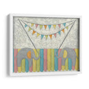 Elefantes De Carnaval - Chariklia Zarris | Cuadro decorativo de Canvas Lab