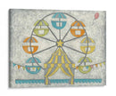 Carnaval Ferris Wheel - Chariklia Zarris | Cuadro decorativo de Canvas Lab