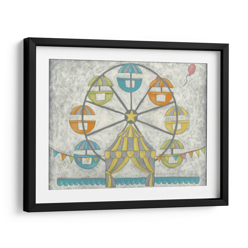 Carnaval Ferris Wheel - Chariklia Zarris | Cuadro decorativo de Canvas Lab