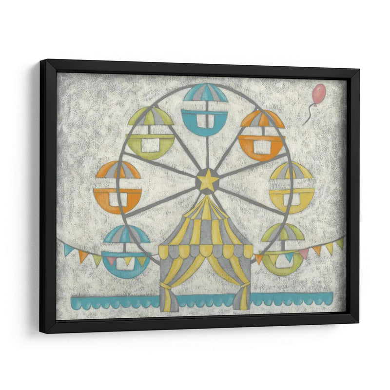 Carnaval Ferris Wheel - Chariklia Zarris | Cuadro decorativo de Canvas Lab