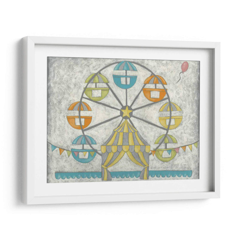 Carnaval Ferris Wheel - Chariklia Zarris | Cuadro decorativo de Canvas Lab