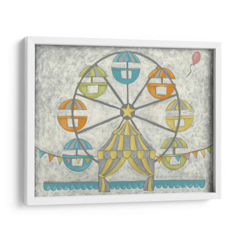 Carnaval Ferris Wheel - Chariklia Zarris | Cuadro decorativo de Canvas Lab