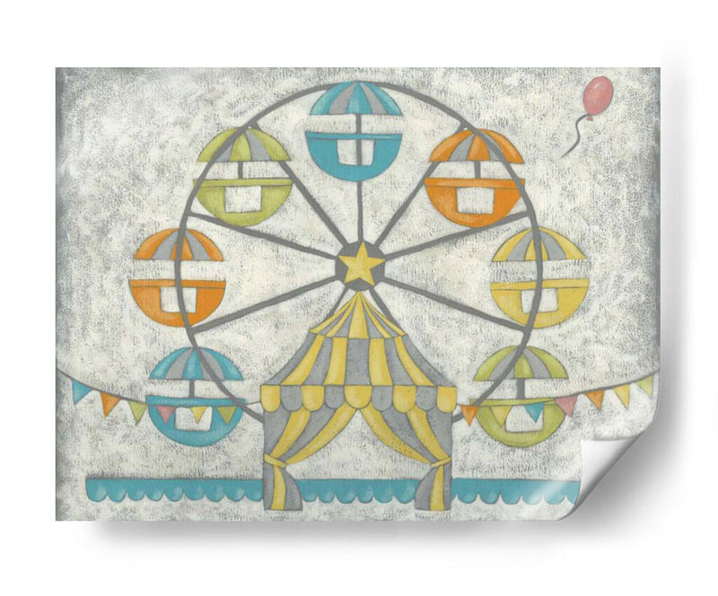 Carnaval Ferris Wheel - Chariklia Zarris | Cuadro decorativo de Canvas Lab