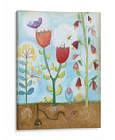 Jardín Flores Caprichoso I - Megan Meagher | Cuadro decorativo de Canvas Lab