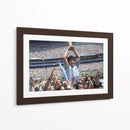 Maradona levantando la copa del mundo | Cuadro decorativo de Canvas Lab