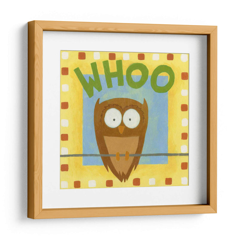 Whoo - Megan Meagher | Cuadro decorativo de Canvas Lab