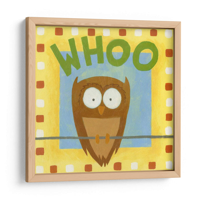 Whoo - Megan Meagher | Cuadro decorativo de Canvas Lab