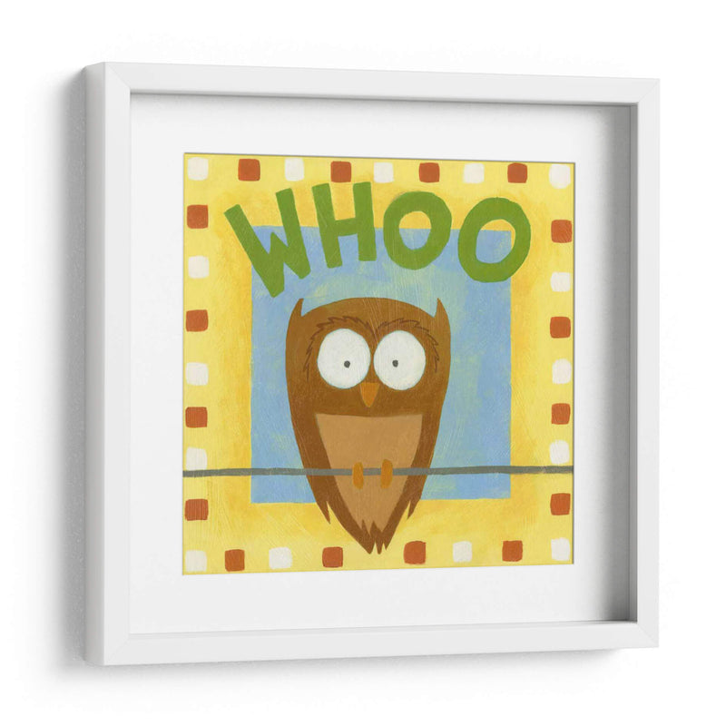 Whoo - Megan Meagher | Cuadro decorativo de Canvas Lab