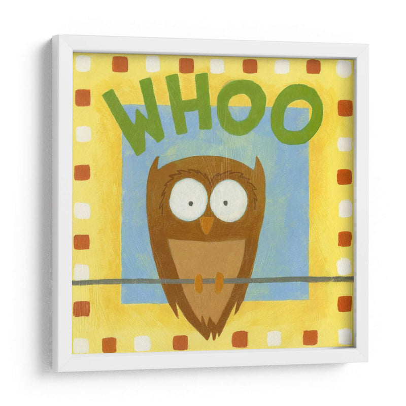 Whoo - Megan Meagher | Cuadro decorativo de Canvas Lab