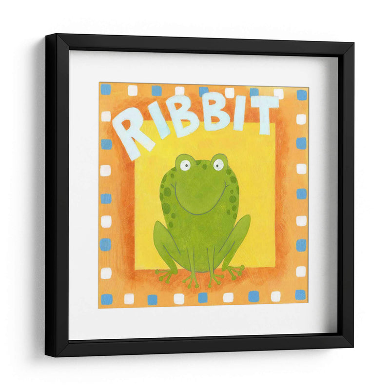 Ribbit - Megan Meagher | Cuadro decorativo de Canvas Lab