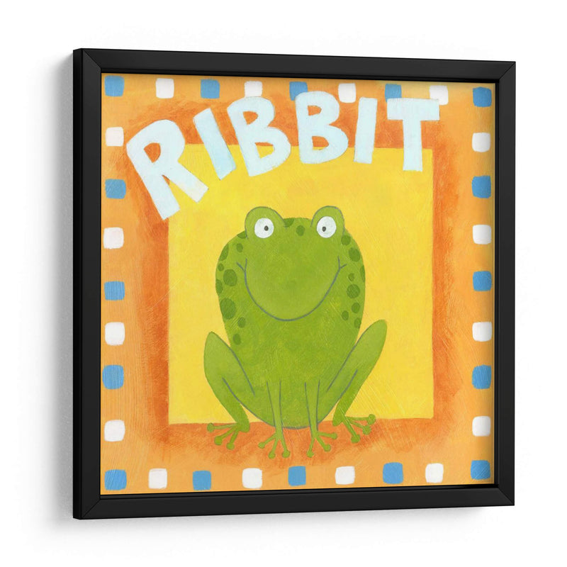 Ribbit - Megan Meagher | Cuadro decorativo de Canvas Lab