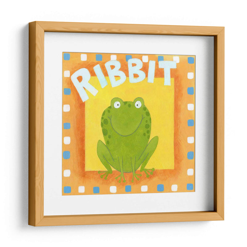 Ribbit - Megan Meagher | Cuadro decorativo de Canvas Lab