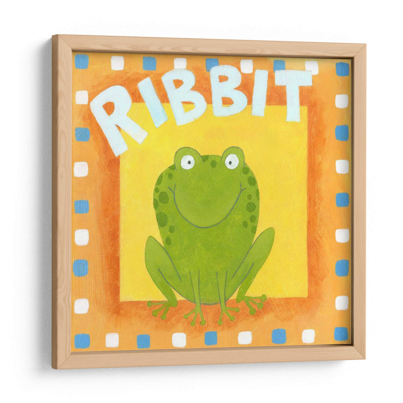 Ribbit - Megan Meagher | Cuadro decorativo de Canvas Lab