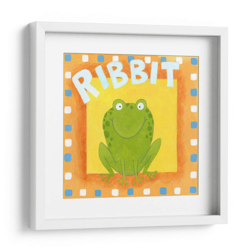 Ribbit - Megan Meagher | Cuadro decorativo de Canvas Lab