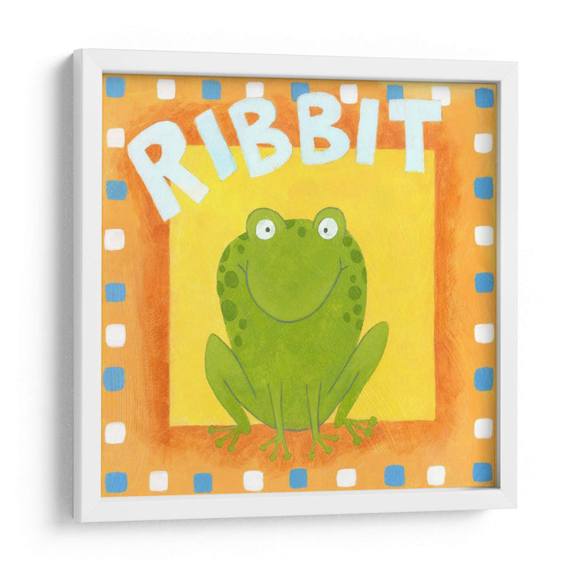 Ribbit - Megan Meagher | Cuadro decorativo de Canvas Lab