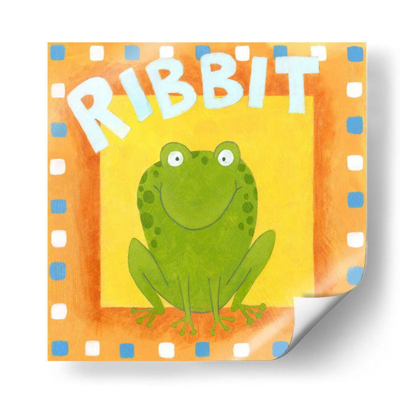 Ribbit - Megan Meagher | Cuadro decorativo de Canvas Lab