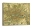 Mapa De Londres - Vision Studio | Cuadro decorativo de Canvas Lab
