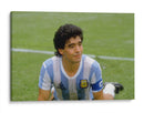 Maradona satisfecho | Cuadro decorativo de Canvas Lab