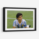 Maradona satisfecho | Cuadro decorativo de Canvas Lab