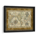 Mapa Del Mundo Antiguo - Vision Studio | Cuadro decorativo de Canvas Lab