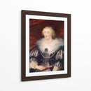 Retrato de una dama - Peter Paul Rubens | Cuadro decorativo de Canvas Lab