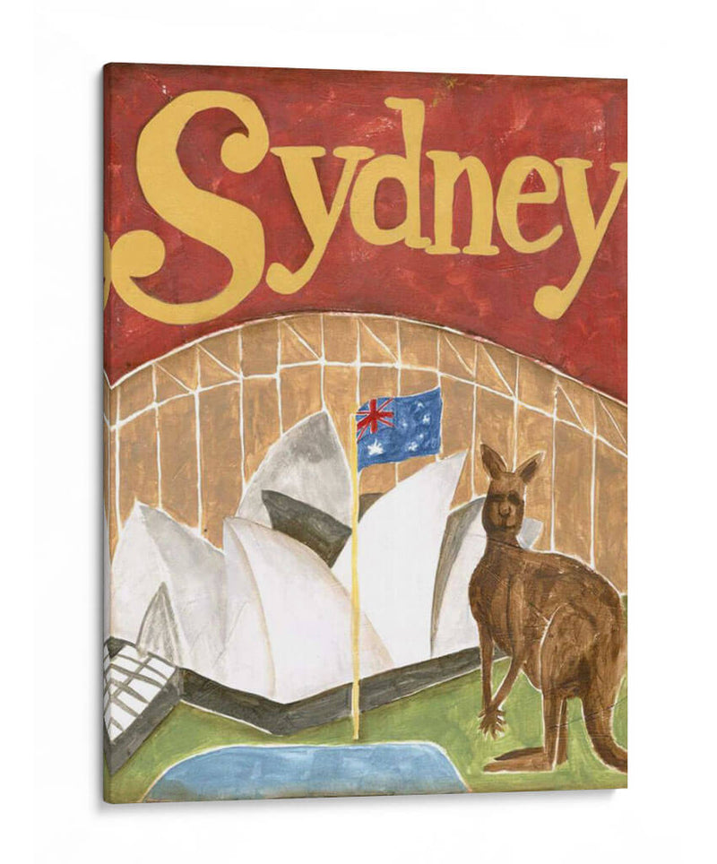 Sydney - Megan Meagher | Cuadro decorativo de Canvas Lab