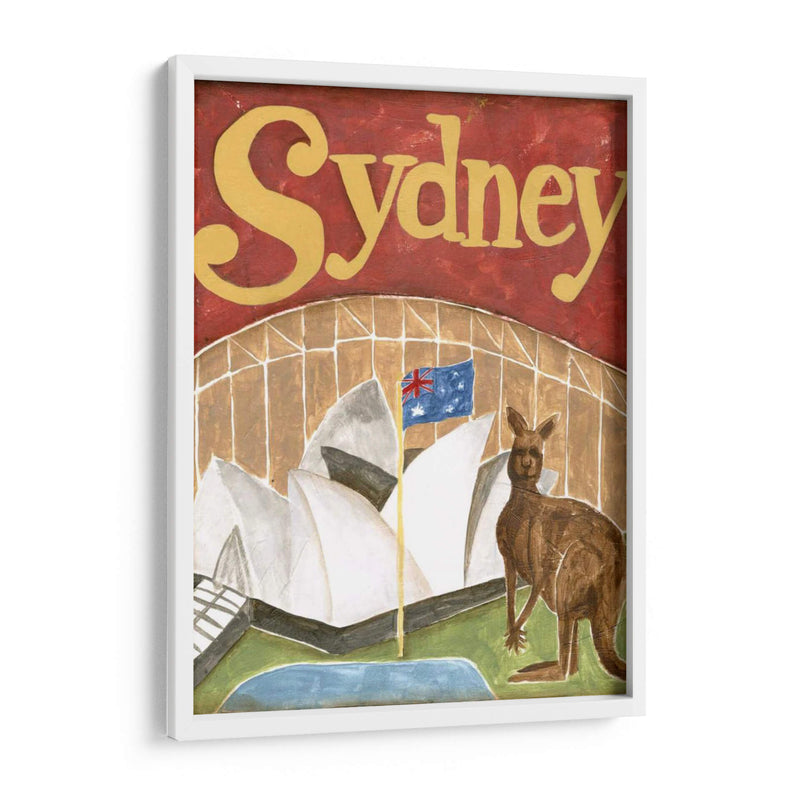 Sydney - Megan Meagher | Cuadro decorativo de Canvas Lab
