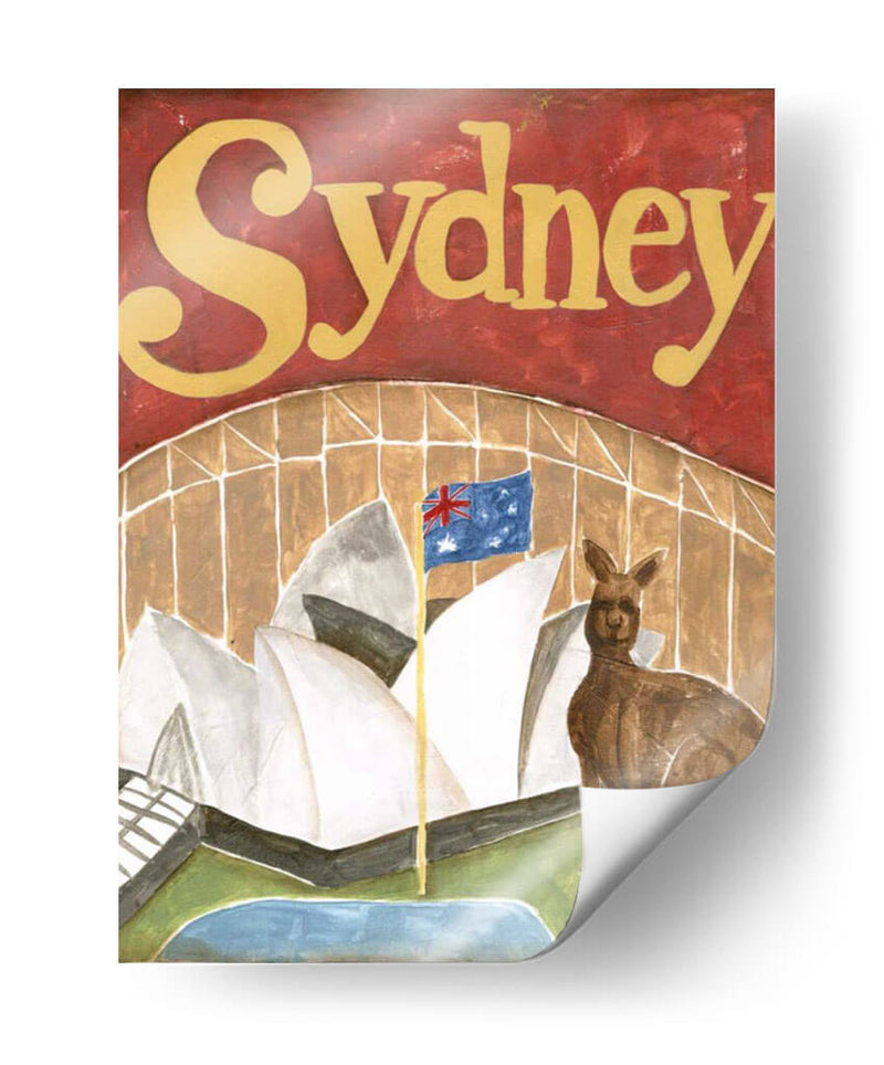 Sydney - Megan Meagher | Cuadro decorativo de Canvas Lab