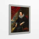 Retrato de mujer, posiblemente Clara Fourment (1593-1643) - Peter Paul Rubens | Cuadro decorativo de Canvas Lab