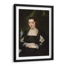 Retrato de una joven mujer I - Peter Paul Rubens | Cuadro decorativo de Canvas Lab