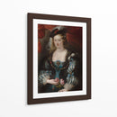 Retrato de una joven mujer II - Peter Paul Rubens | Cuadro decorativo de Canvas Lab