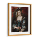 Retrato de una joven mujer II - Peter Paul Rubens | Cuadro decorativo de Canvas Lab