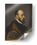 Retrato de Abraham Ortelius - Peter Paul Rubens | Cuadro decorativo de Canvas Lab