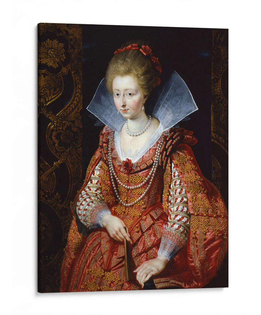 Retrato de Charlotte Marguerite de Montmorency - Peter Paul Rubens | Cuadro decorativo de Canvas Lab