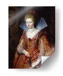 Retrato de Charlotte Marguerite de Montmorency - Peter Paul Rubens | Cuadro decorativo de Canvas Lab