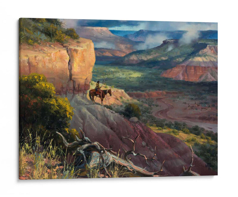 Campamento A Lo Largo Del Timbercreek - Jack Sorenson | Cuadro decorativo de Canvas Lab